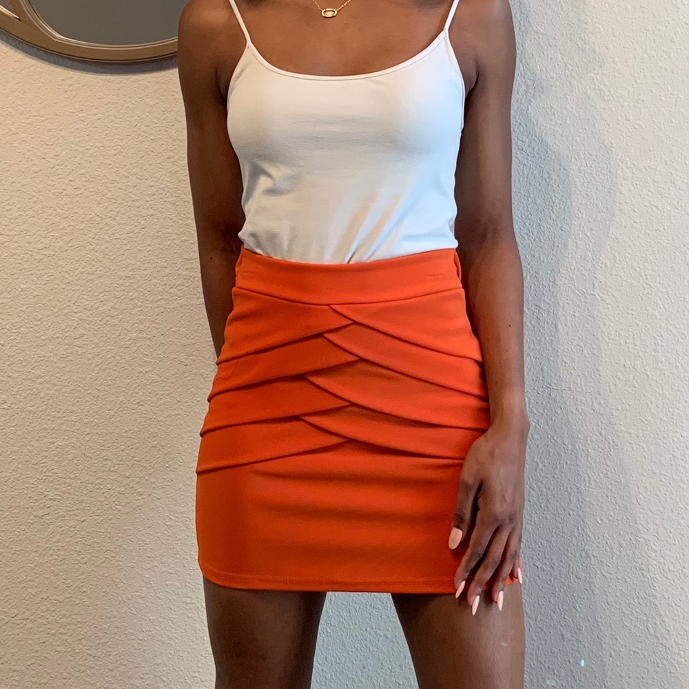 Orange Skirt